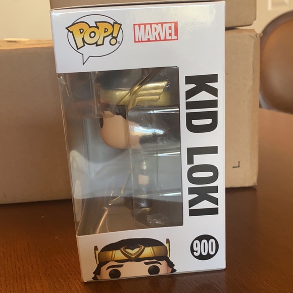 NEW Funko pop exclusive Marvel Kid Loki. Brand new never opened in box. - Picture 3 of 5